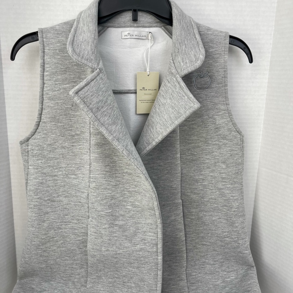 Peter Millar Gray Vest with Pockets